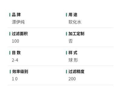 電標陽離子交換軟化樹脂更換 漂伊純食品級軟水